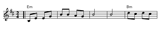 Greene Kuzine - staff notation