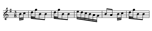 Green's Waltz - staff notation