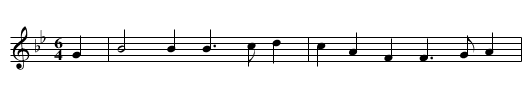 Greensleeves and pudding pies - staff notation