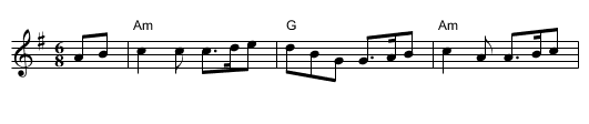 Greensleeves (and Yellow Lace) - staff notation