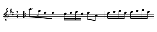 GREENWICH HILL - staff notation