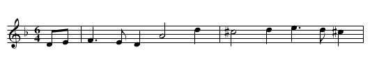 Greenwich Hospital. PFD2.283 - staff notation