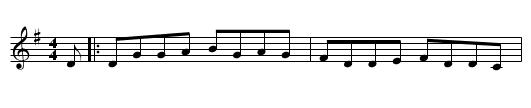 Greenwood Lasses - staff notation