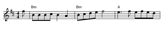 Greenwood Side - staff notation