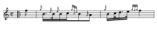 GREENWOOD SIDE - staff notation