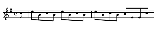GREGG'S PIPES - staff notation