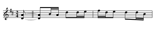 Grey Cat on a Tennessee Farm - staff notation