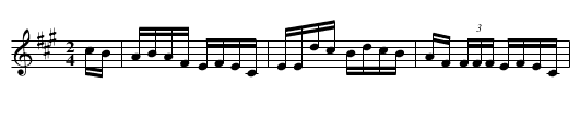 Grey Eagle  [1] - staff notation