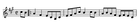 Grey Eagle [1] - staff notation