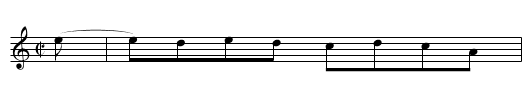 Grey Eagle [3] - staff notation