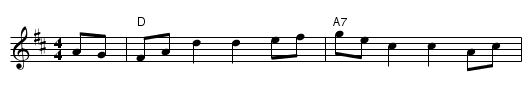 Griffin Hornpipe - staff notation