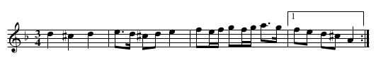 Gr&ouml;istampin - staff notation