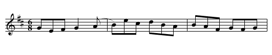 Grouse on the Hill - staff notation