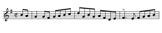 Groves Hornpipe, The - staff notation