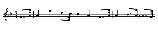 Groves of Blarney, The - staff notation