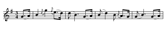 Groves of Blarney, The - staff notation