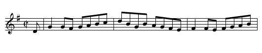 Groves - staff notation