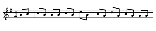 Grumbling old men and women - staff notation