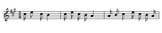 Gu changgong - staff notation