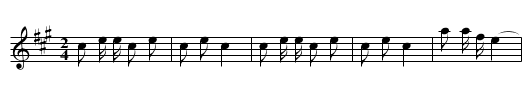 Guan deng - staff notation