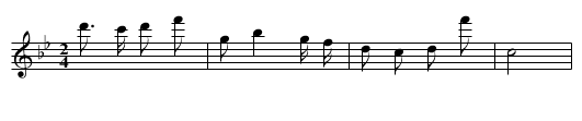 Guanggurhan huijia hao nanhuo - staff notation