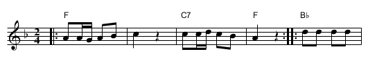 Guhneega - staff notation
