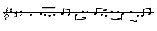 Guil Fhinn - staff notation