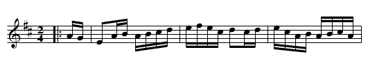 Guilderoy + - staff notation