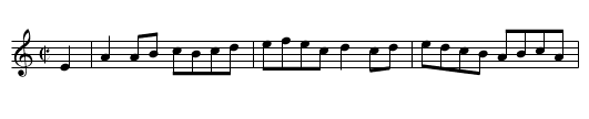 GUILDEROY - staff notation