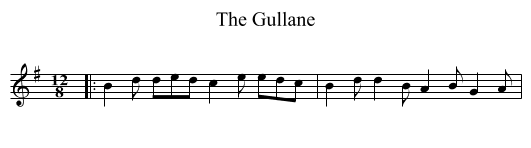 Gullane, The  - staff notation