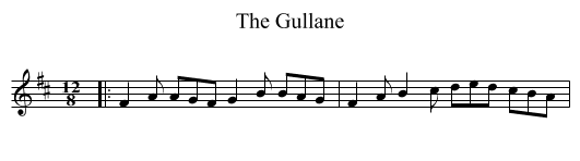 Gullane, The  - staff notation