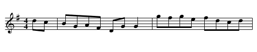Gun in the Thatch (reel)  - staff notation