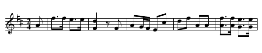 Gustave Quadrille Figure 1 - staff notation