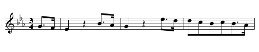 GUTE NACHT GUTE NACHT ALLEN MUEDEN SEIS GEBRACHT - staff notation