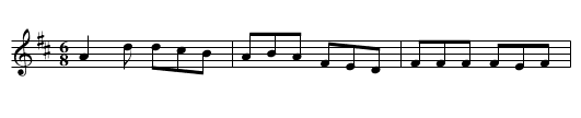 Gwynt Y Glan Jig - staff notation