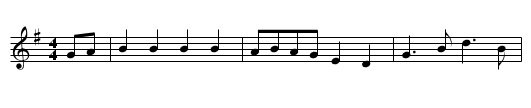 Gypsy Princess - staff notation