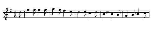 Gypsying. Dal.009 - staff notation
