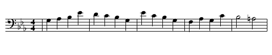 HABT IHR ES NOCH NIE ERFAHREN - staff notation