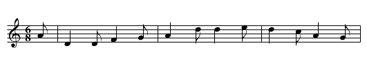 Hackler from Grouse Hall, The - staff notation