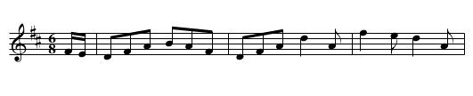 Hadley's Favorite, 1835 - staff notation