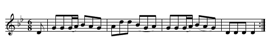 Hafotty Dafydd Owain - staff notation