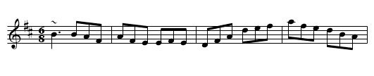 Hag's Purse, The - staff notation