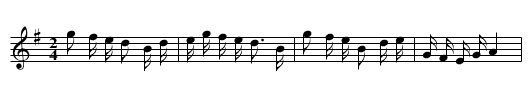 Hai tai - staff notation