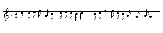 Hai wawa - staff notation