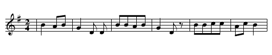 HAIJO BOBAJO - staff notation