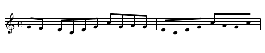 Hal Scott's Special - staff notation