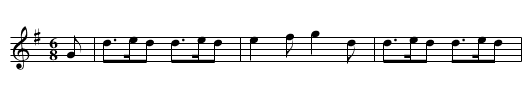 Half Moon, The - staff notation