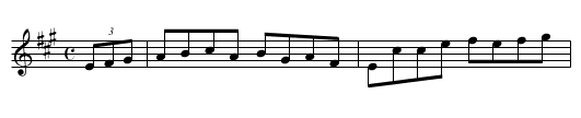 Halfway House, The - staff notation