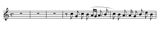 Halleluja - staff notation