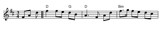 Hambo - staff notation